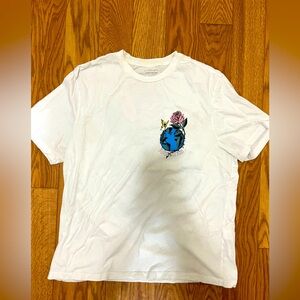 White AllSaints Shirt Size Mediun